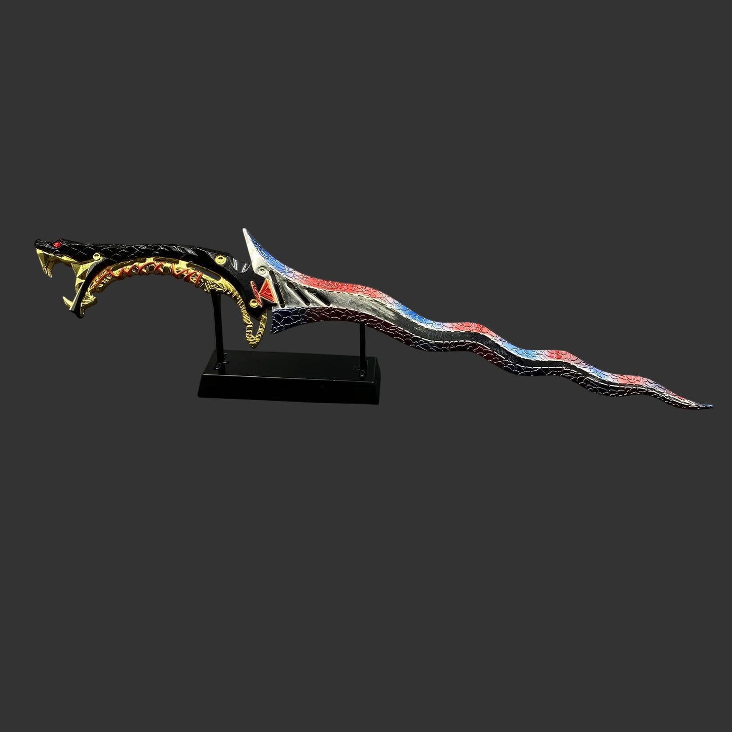 Arena Breakout Medusa Shadow Malay Kris Sword Metal Miniature
