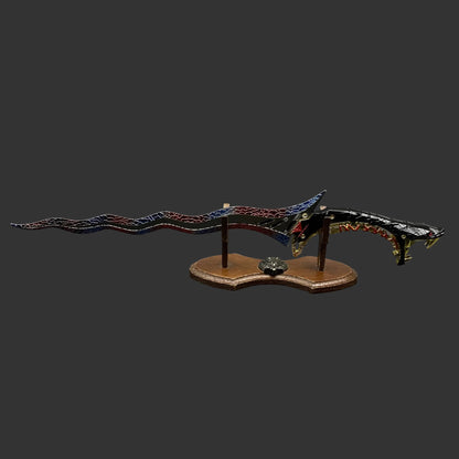Arena Breakout Medusa Shadow Malay Kris Sword Metal Miniature
