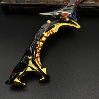 Arena Breakout Medusa Shadow Malay Kris Sword Metal Miniature