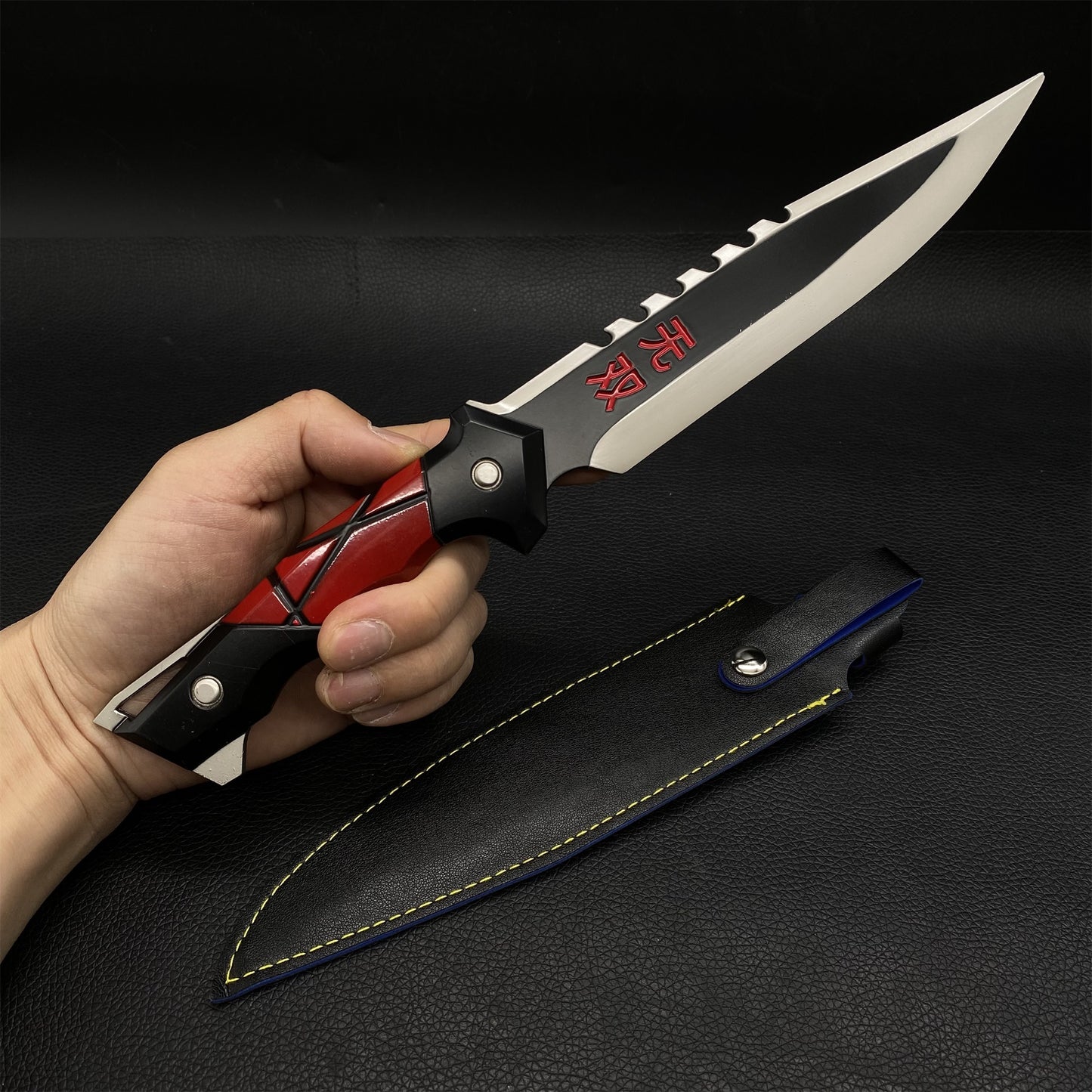 Metal Ego Knife Metal Melee Weapon Game Prop 3 Colors