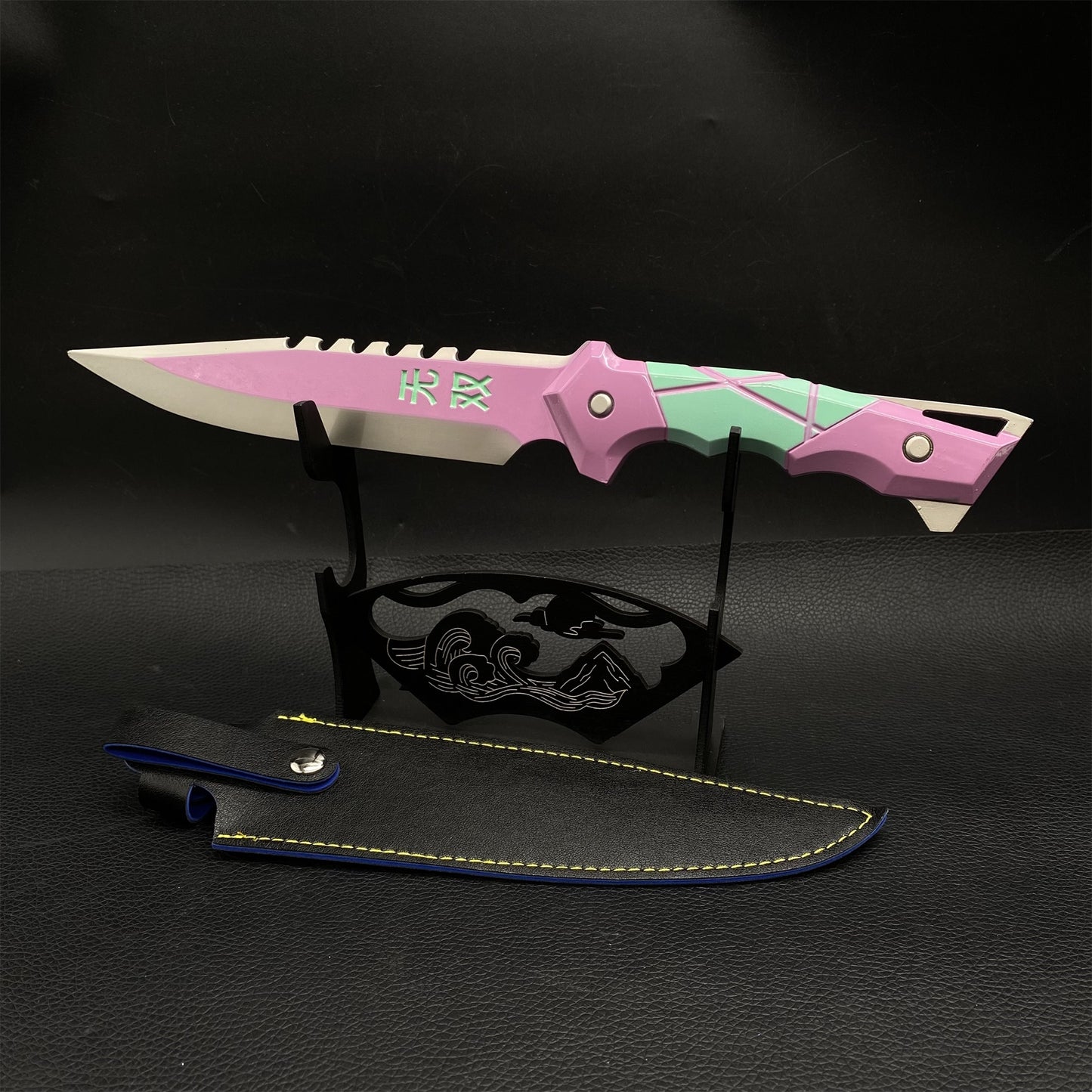 Metal Ego Knife Metal Melee Weapon Game Prop 3 Colors