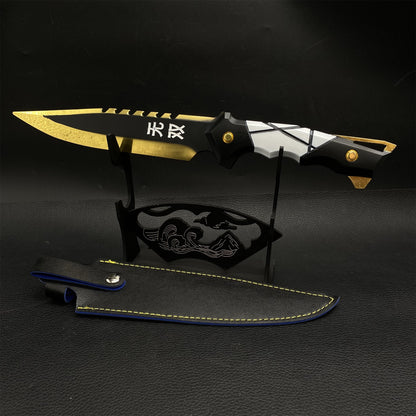 Metal Ego Knife Metal Melee Weapon Game Prop 3 Colors
