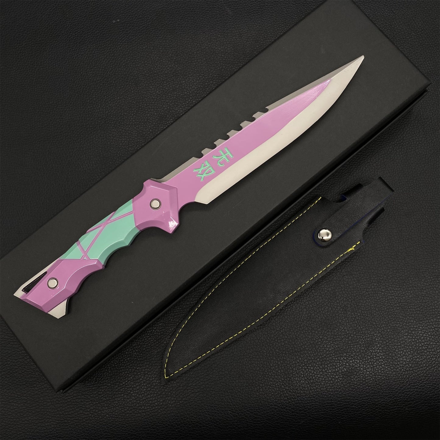 Metal Ego Knife Metal Melee Weapon Game Prop 3 Colors