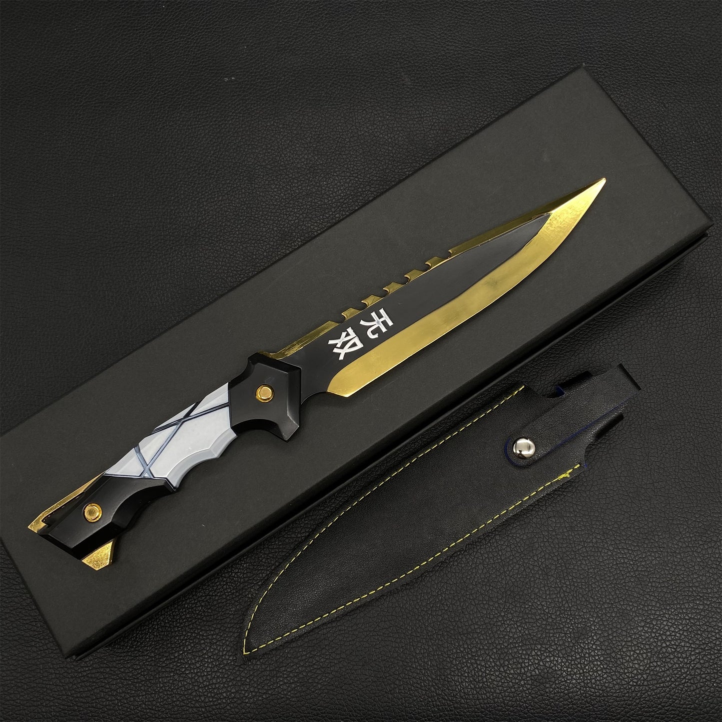 Metal Ego Knife Metal Melee Weapon Game Prop 3 Colors