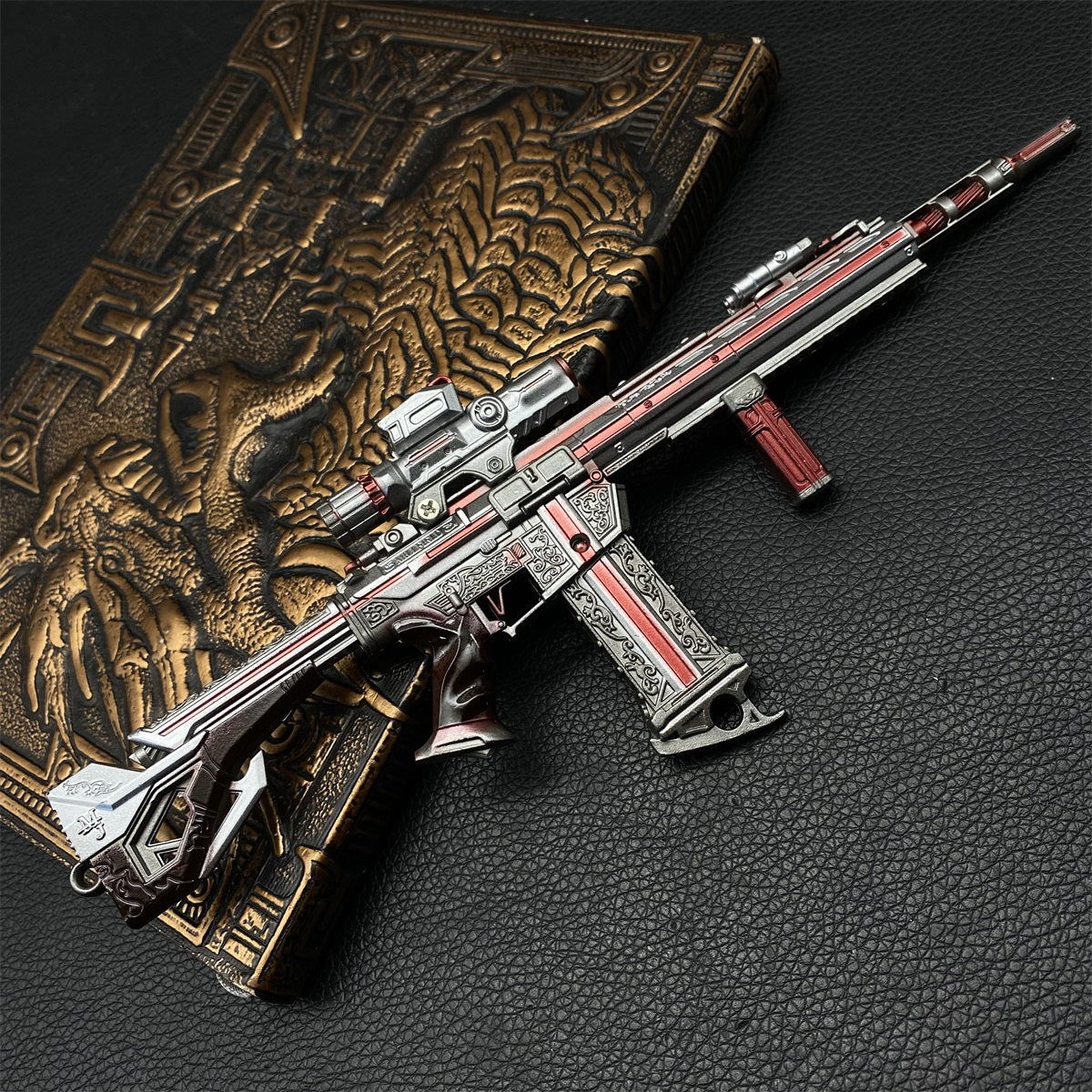 Delta Force Metal SR-25 Shooter Rifle Miniature