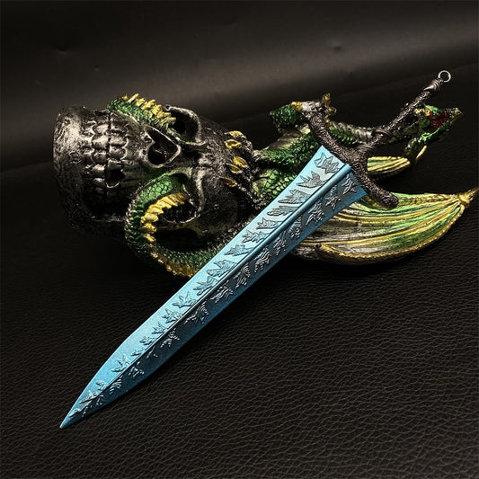 Metal Dark Moonlight Greatsword Miniature 7.8 Inch USA Stock