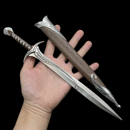 Middle Ages Sword Metal Replica Cold Weapon Mini Art Collection 12 Options