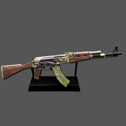 Tiny AK-47 Jaguar Miniature Metal CSGO Fan Art For Display
