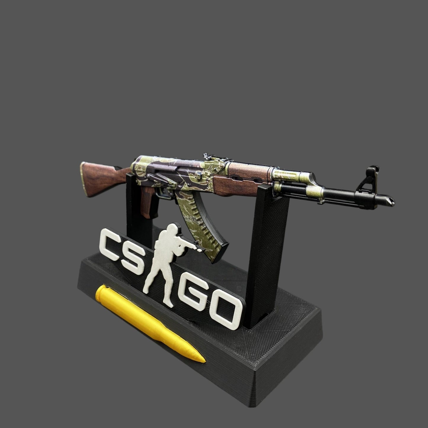 Tiny AK-47 Jaguar Miniature Metal CSGO Fan Art For Display