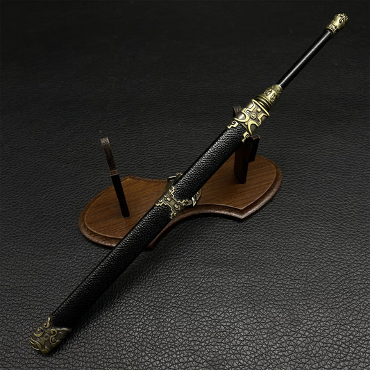 Ancient Mo Wen Sword Metal Miniature