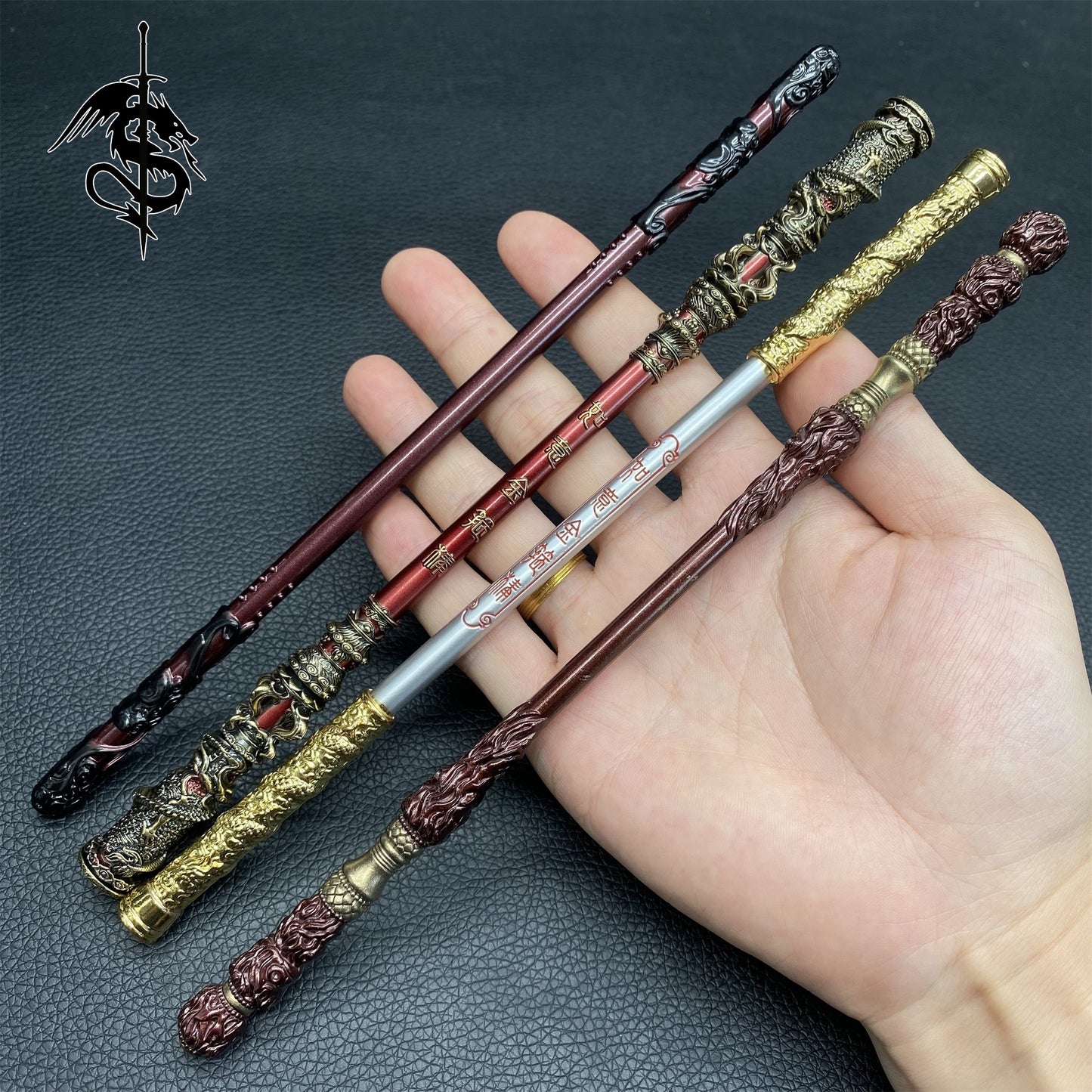 Wukong 8.7'' Metal Staff Monkey King Bar Replica 4 Options