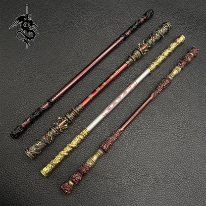 Wukong 8.7'' Metal Staff Monkey King Bar Replica 4 Options