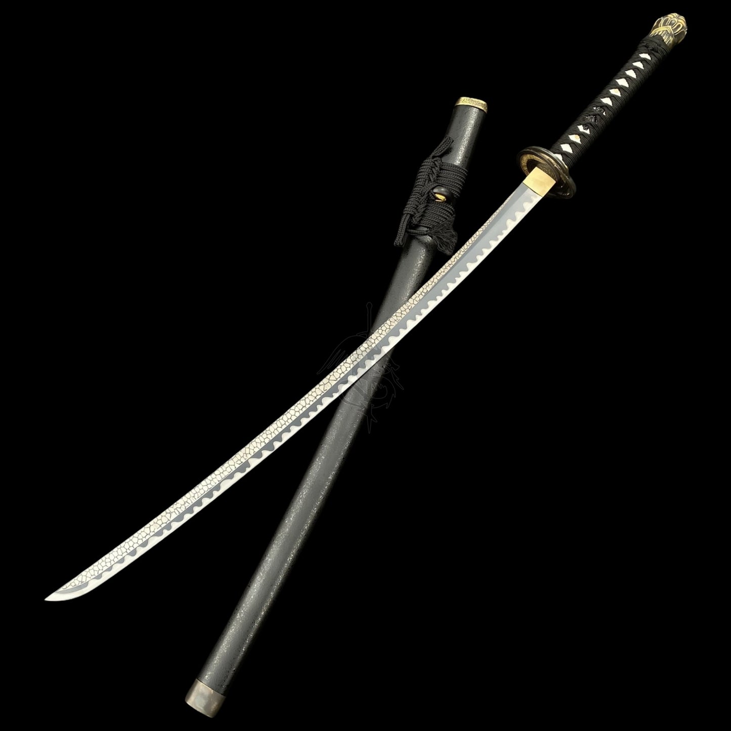 Moonveil Katana Carbon Steel Metal Replica