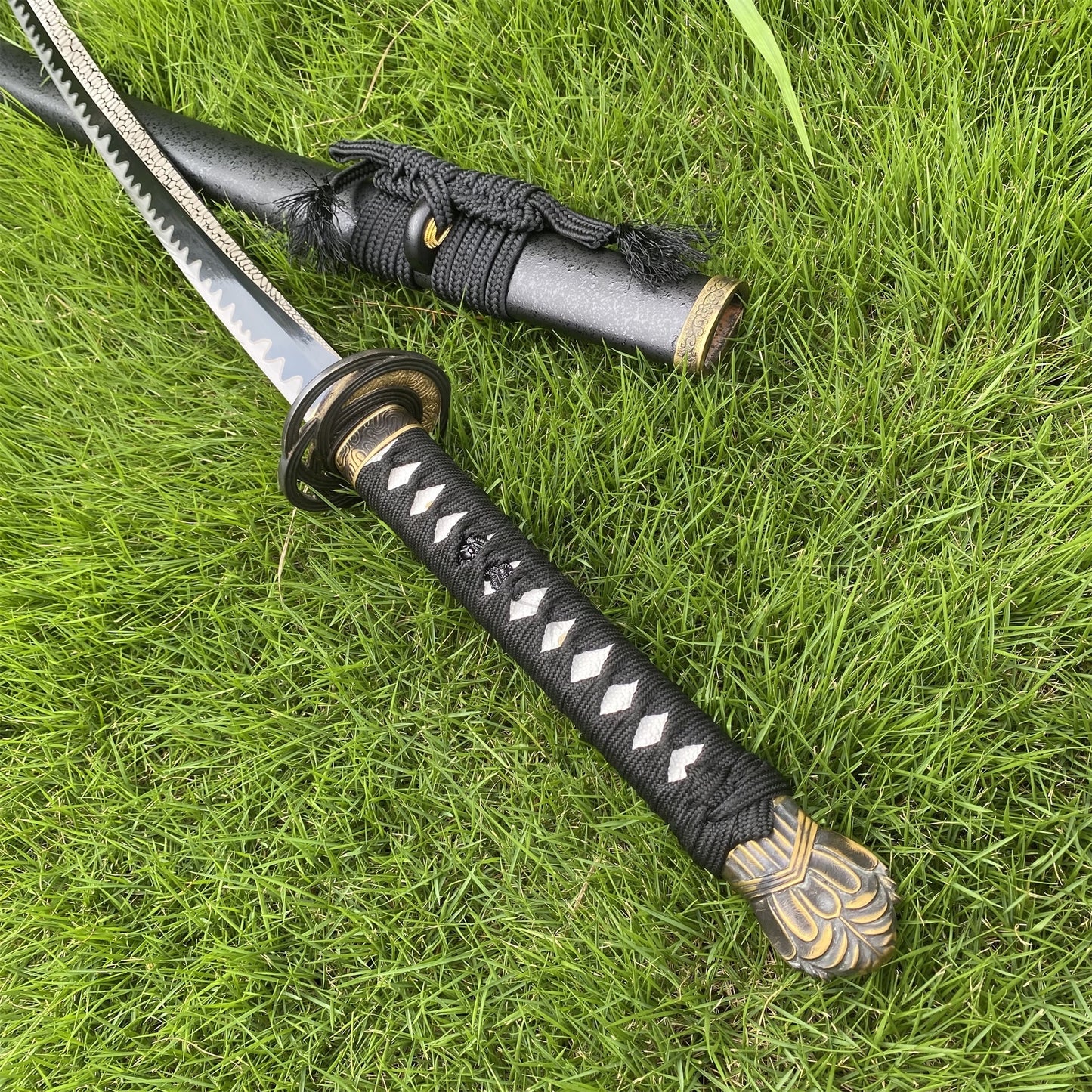 Moonveil Katana Carbon Steel Metal Replica