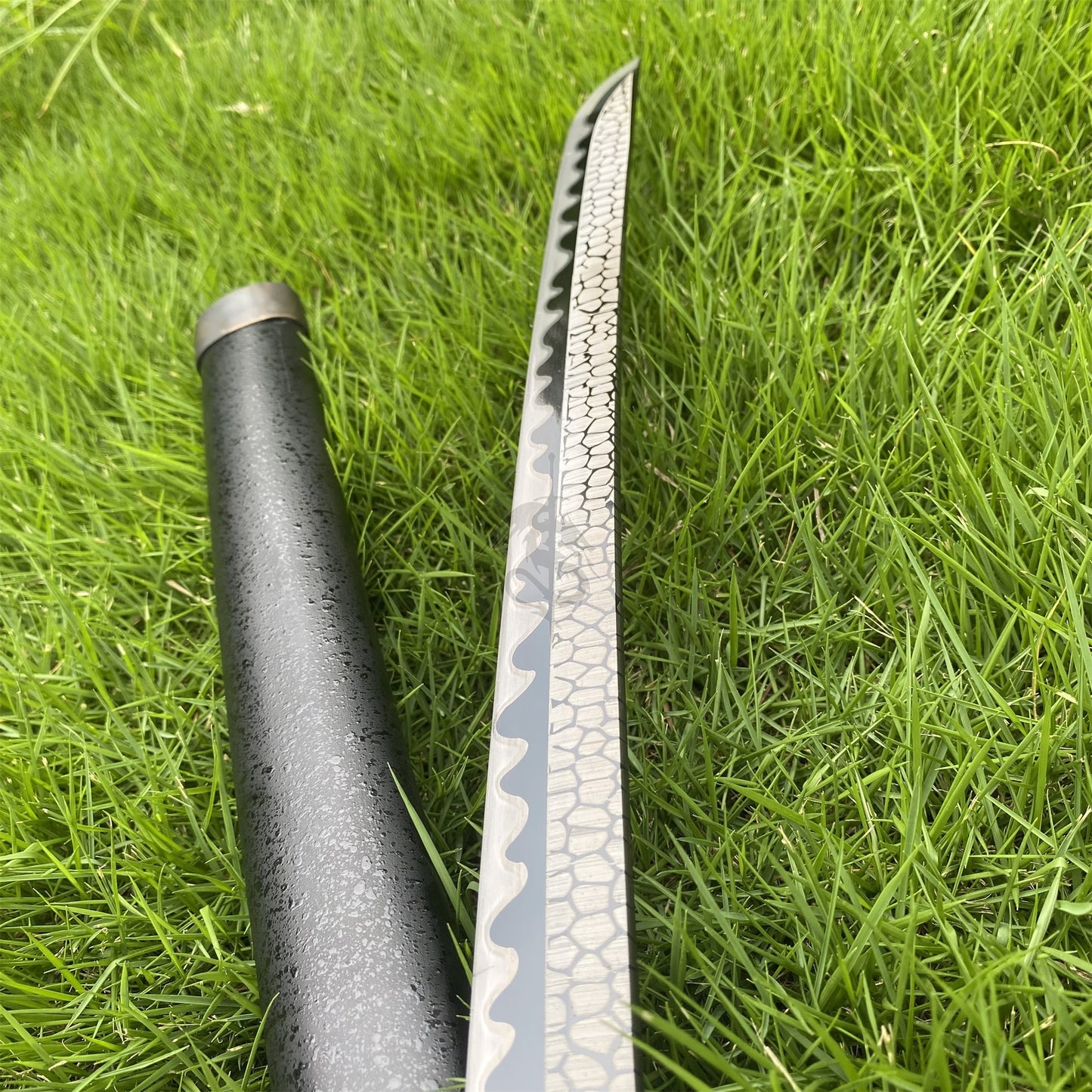 Moonveil Katana Carbon Steel Metal Replica