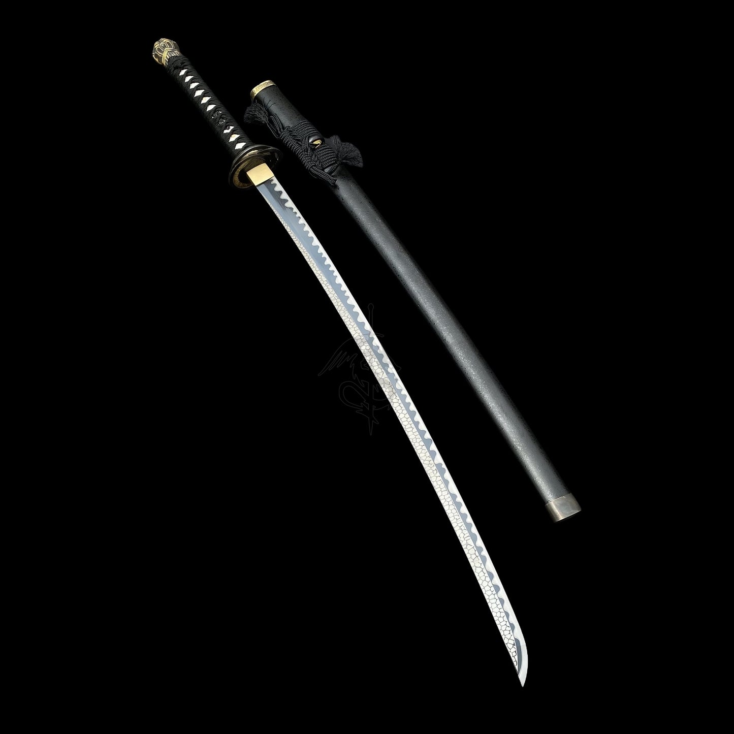 Moonveil Katana Carbon Steel Metal Replica