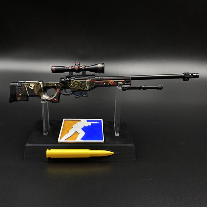Hot Game CS2 Mortis AWP Metal Replica Game Prop Collectible