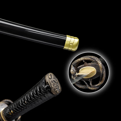 Skyrim Blade Samurai Katana-Manganese Steel Version