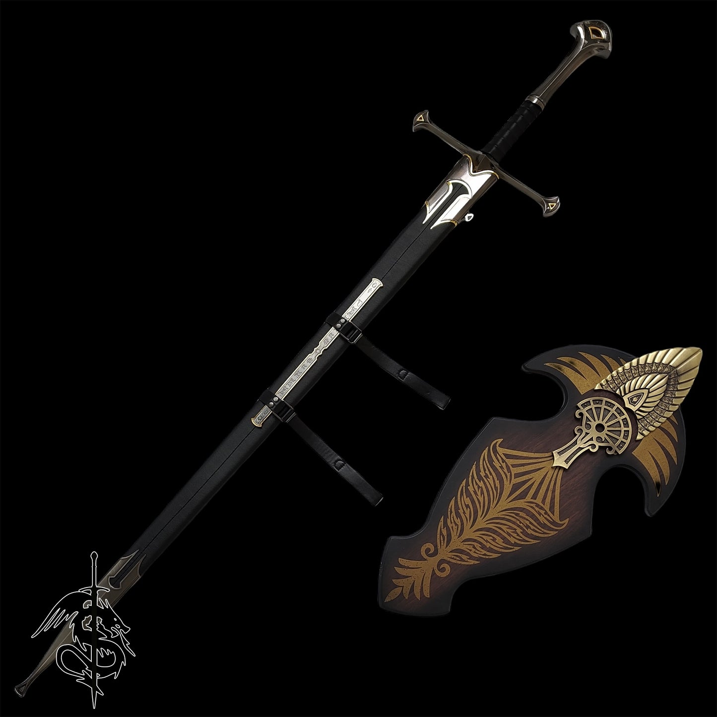 Life-Size Narsil Sword Andúril Sword Metal Replica