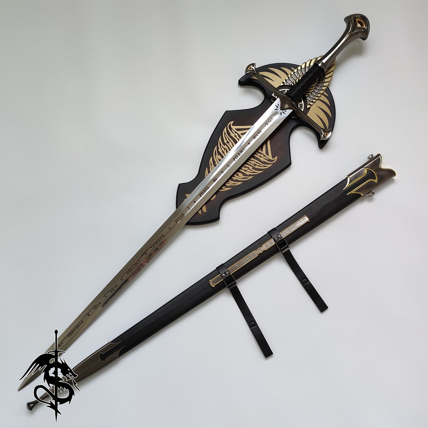 Life-Size Narsil Sword Andúril Sword Metal Replica