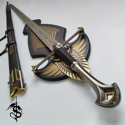 Life-Size Narsil Sword Andúril Sword Metal Replica