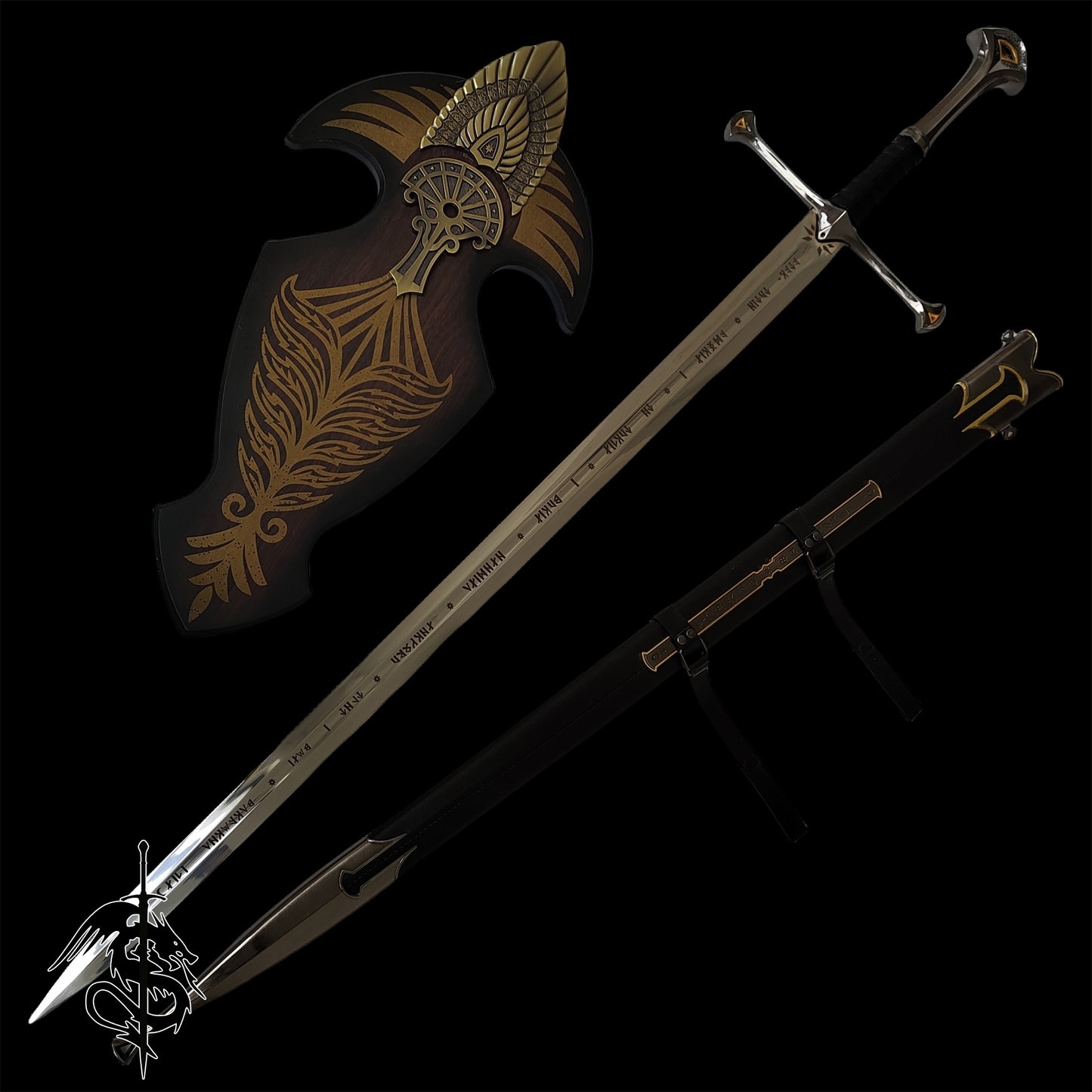 Life-Size Narsil Sword Andúril Sword Metal Replica