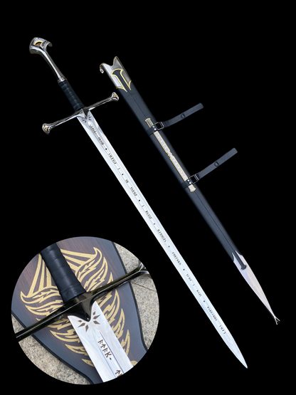 Life-Size Narsil Sword Andúril Sword Metal Replica