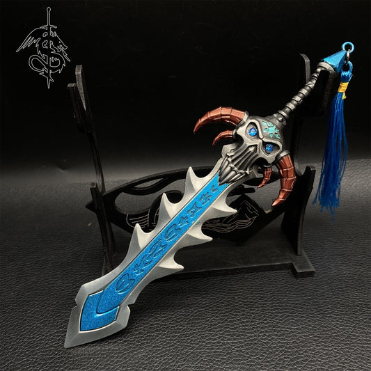 WOW Naxxramas Undead Killer Sword Metal Miniature