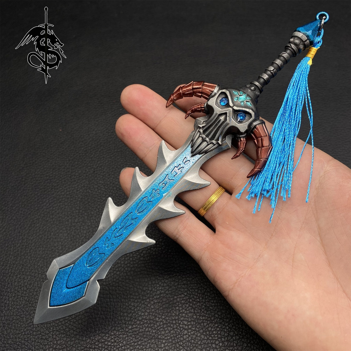 WOW Naxxramas Undead Killer Sword Metal Miniature – Miniwarrior