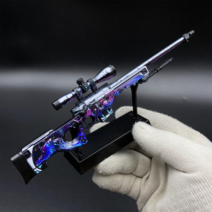 Hot Game CS2 Neo-Noir AWP Metal Replica Game Prop Collectible