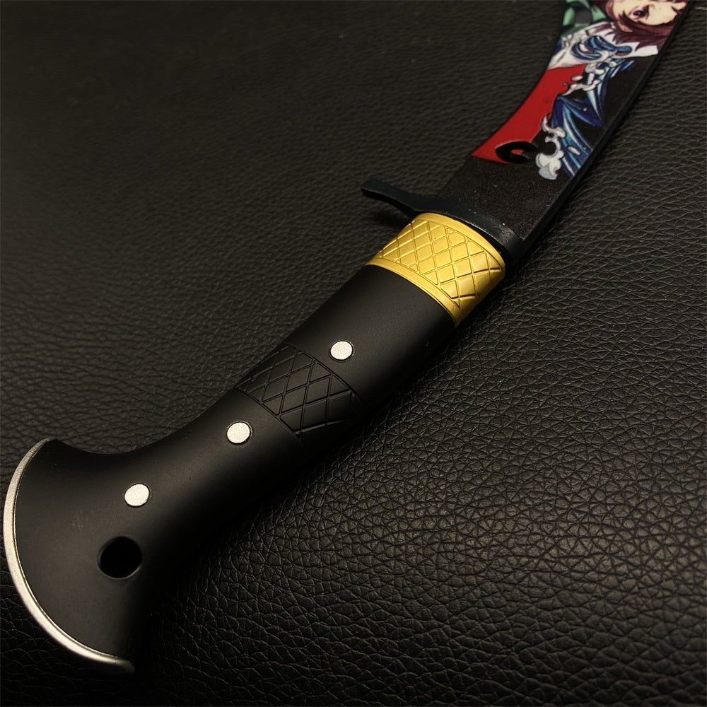 Demon Killer Anime Nepal Knife Blade Blunt Metal Replica Display Art