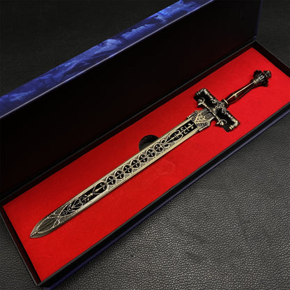 Night And Flame Sword Metal Replica With Gift Box