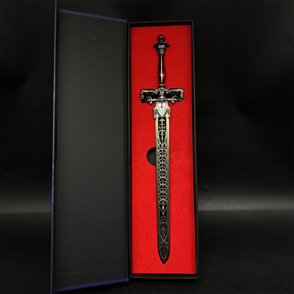 Night And Flame Sword Metal Replica With Gift Box