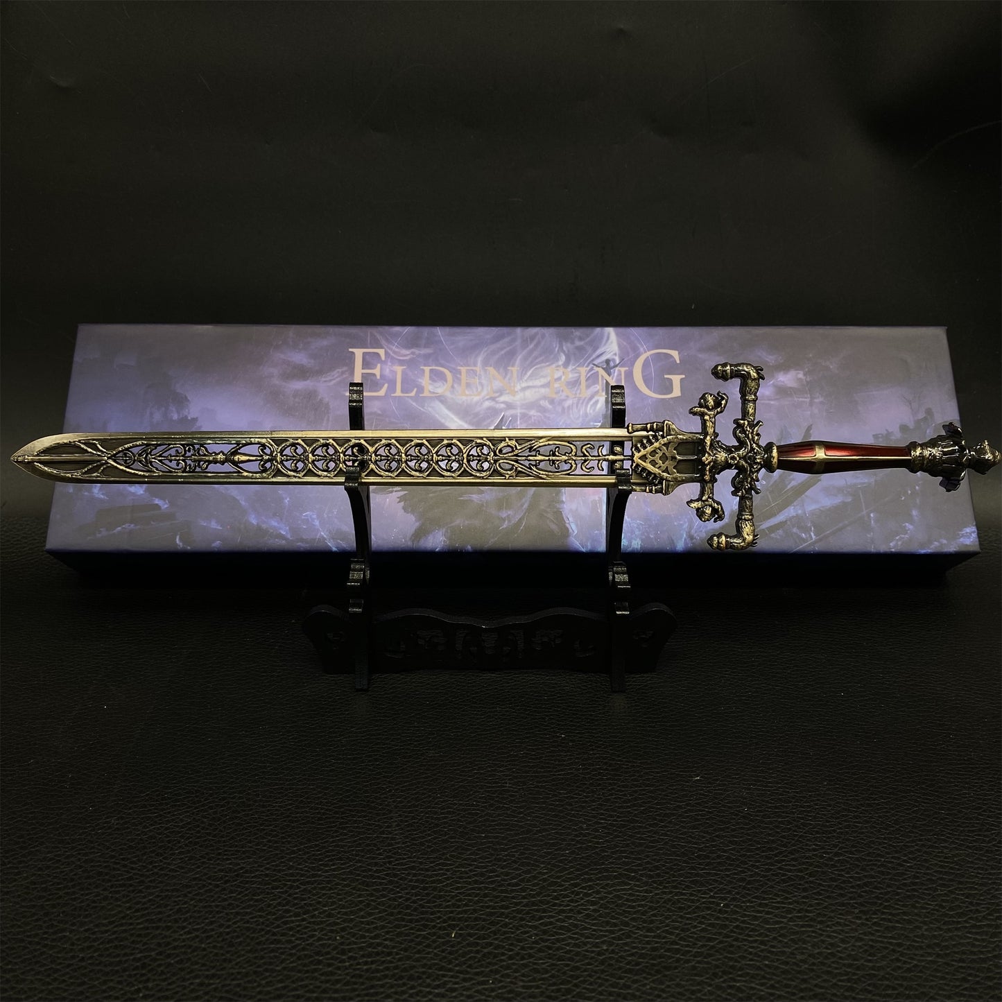 Night And Flame Sword Metal Replica With Gift Box