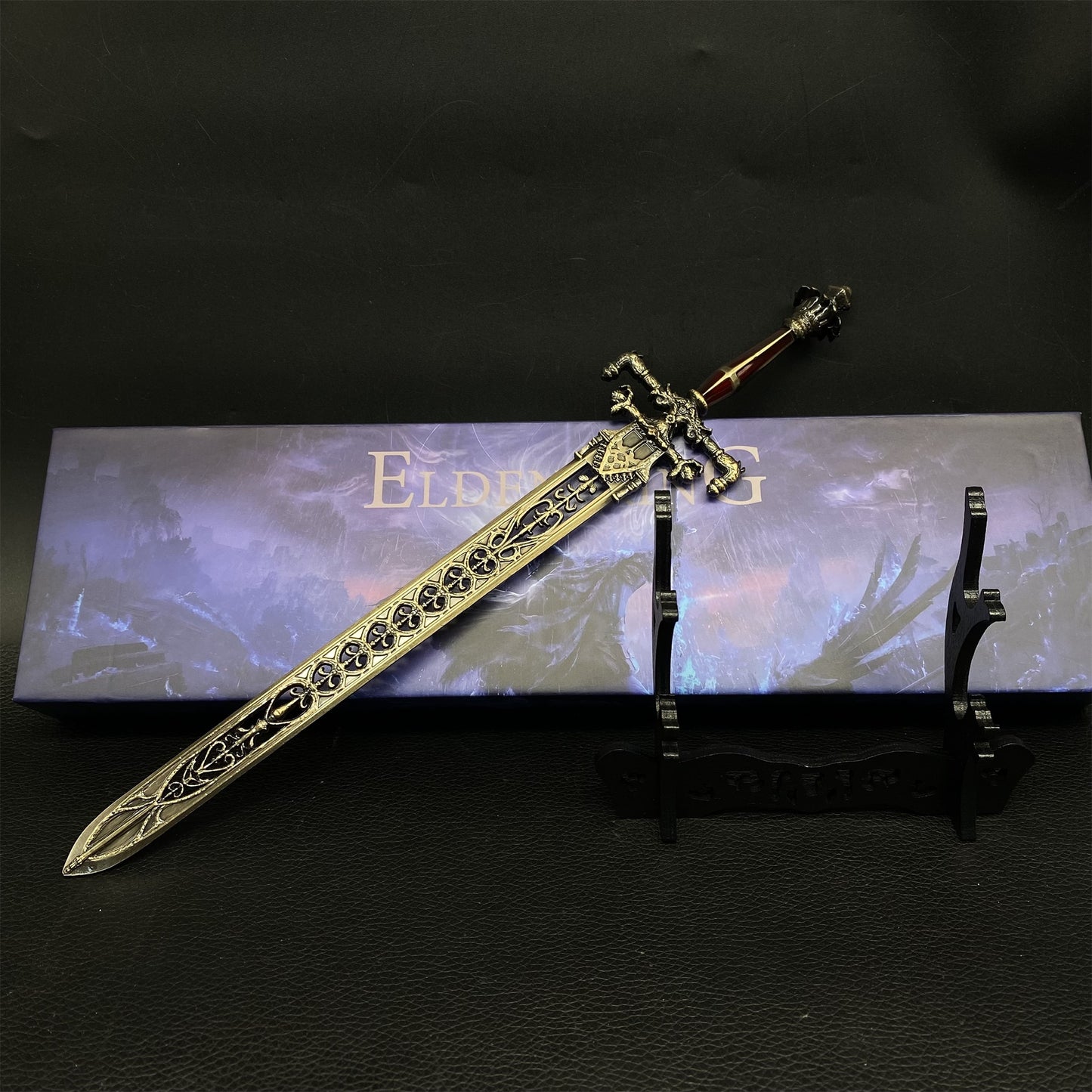 Night And Flame Sword Metal Replica With Gift Box