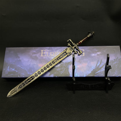Night And Flame Sword Metal Replica With Gift Box