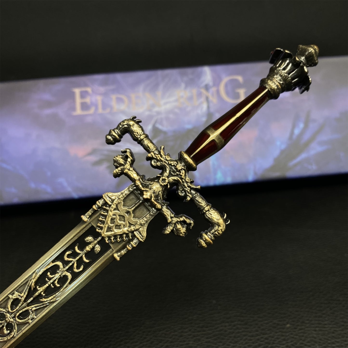 Night And Flame Sword Metal Replica With Gift Box