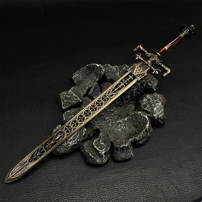 Night And Flame Sword Metal Replica With Gift Box