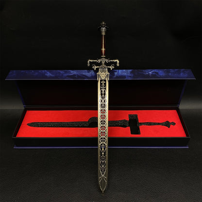 Night And Flame Sword Metal Replica With Gift Box