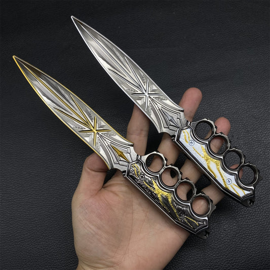 Hot Game Nightly Blade Metal Dull Blade Replica 2 Colors