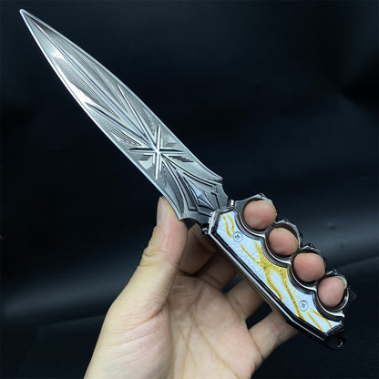 Hot Game Nightly Blade Metal Dull Blade Replica 2 Colors