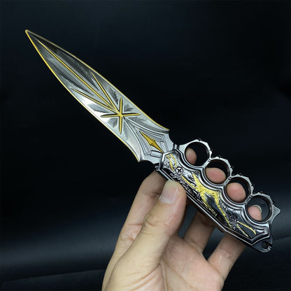 Hot Game Nightly Blade Metal Dull Blade Replica 2 Colors