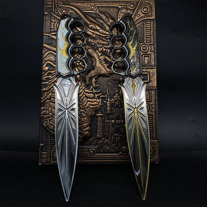 Hot Game Nightly Blade Metal Dull Blade Replica 2 Colors