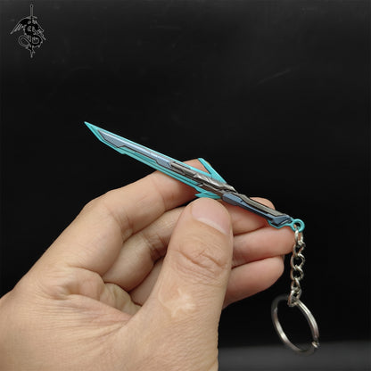 Mini Orion Sword Metal keychain