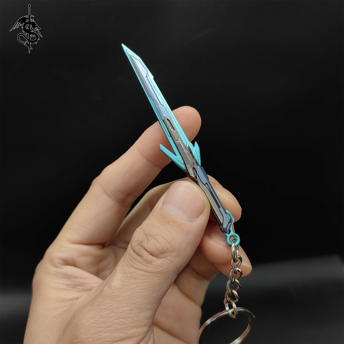 Mini Orion Sword Metal keychain
