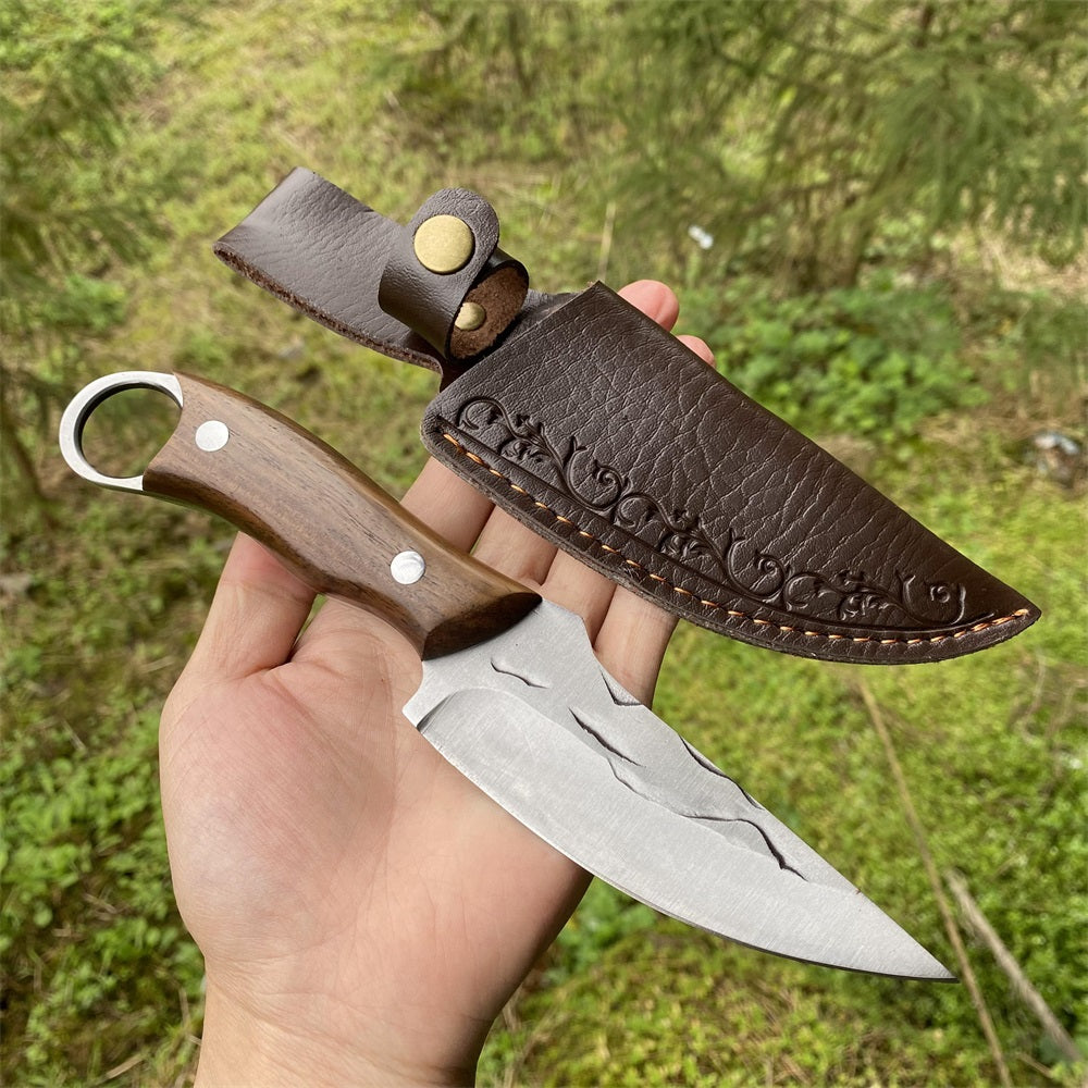 Wooden Handle Outdoor Knife