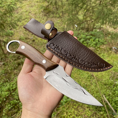 Wooden Handle Outdoor Knife