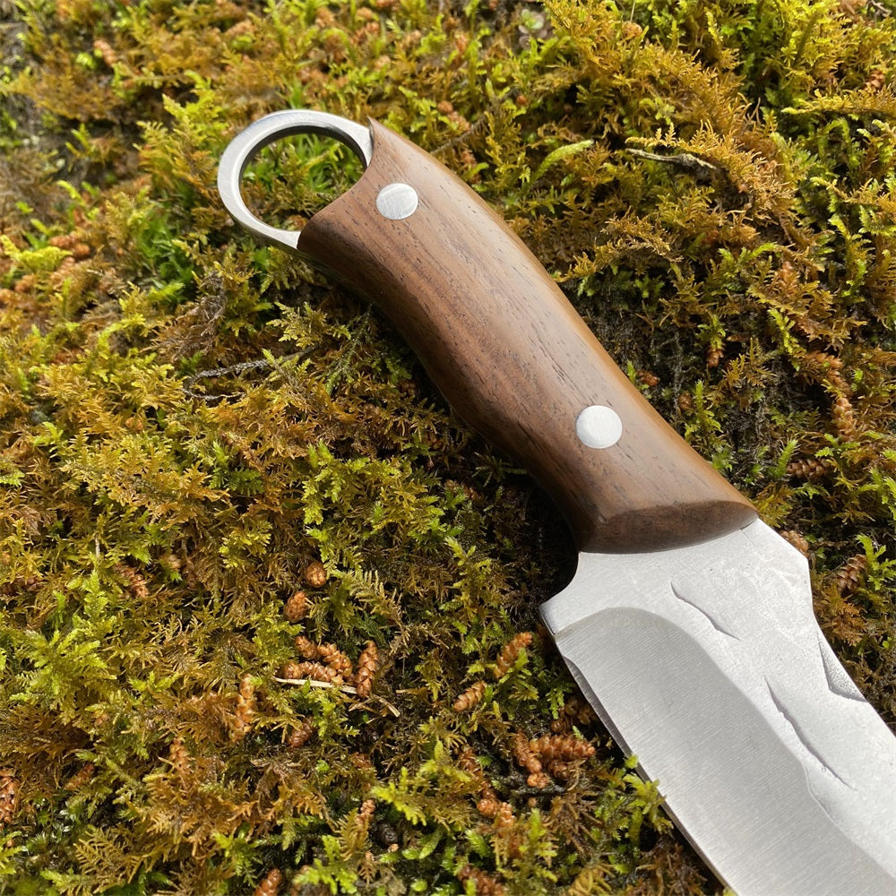 Wooden Handle Outdoor Knife