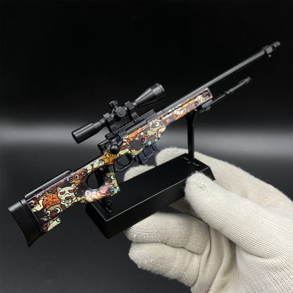 Hot Game CS2 PAW AWP Sniper Rifle Metal Replica Game Prop Collectible