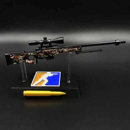 Hot Game CS2 PAW AWP Sniper Rifle Metal Replica Game Prop Collectible